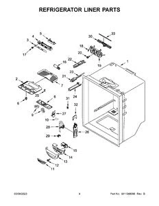 W11524469 Refrigerator Electronic Control Board - Image 5
