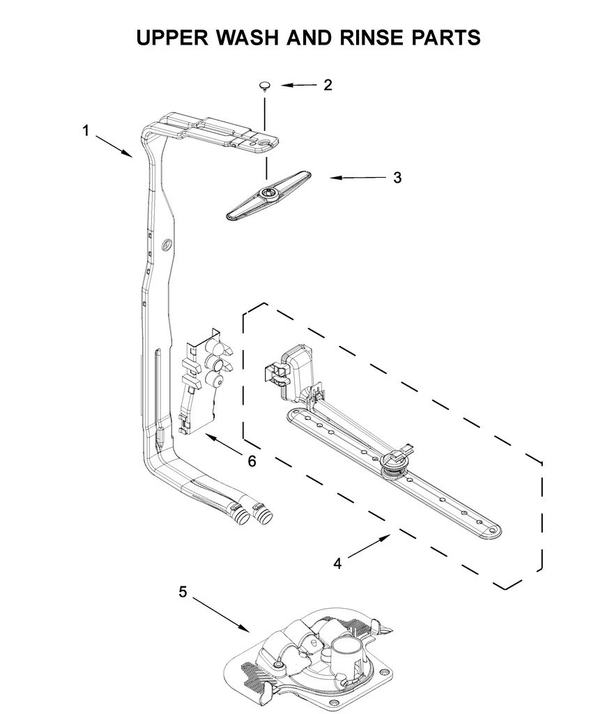 W11545334 Dishwasher Manifold - Image 5