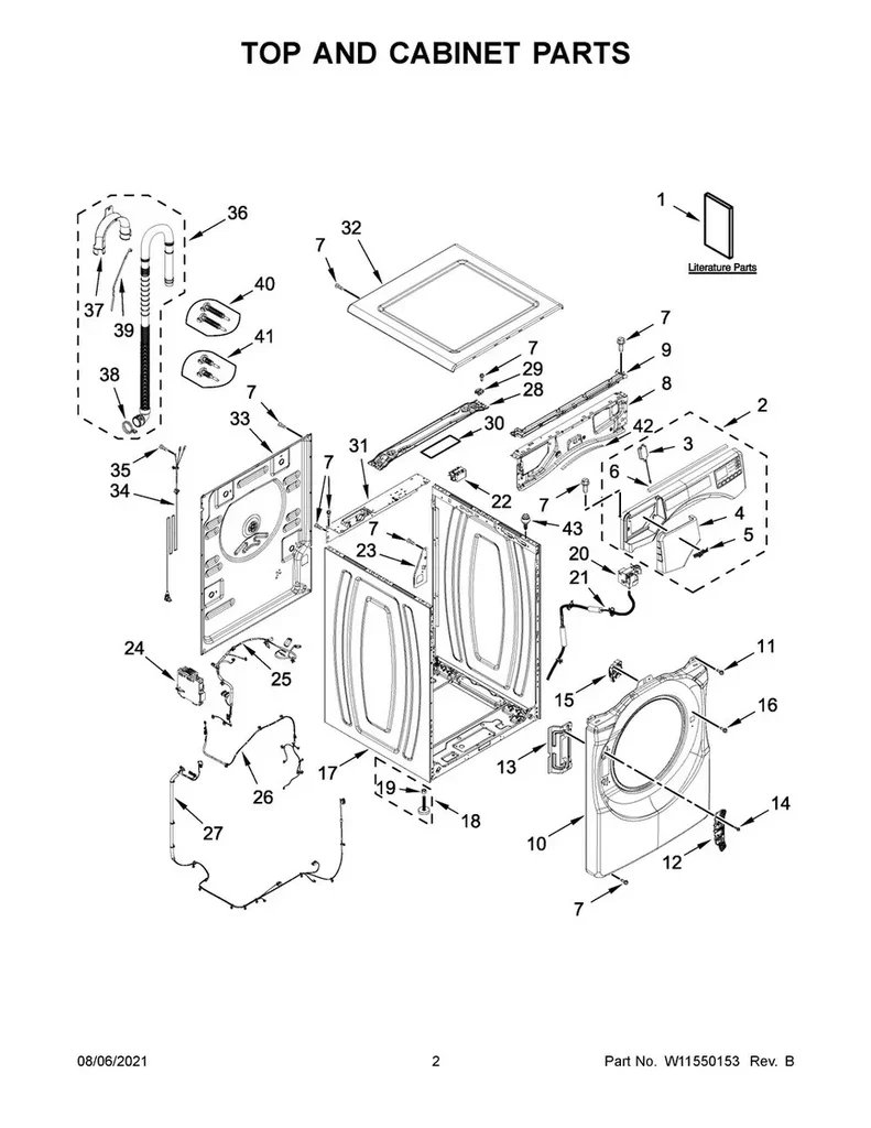 W11550656 Washer Control Board - Image 2