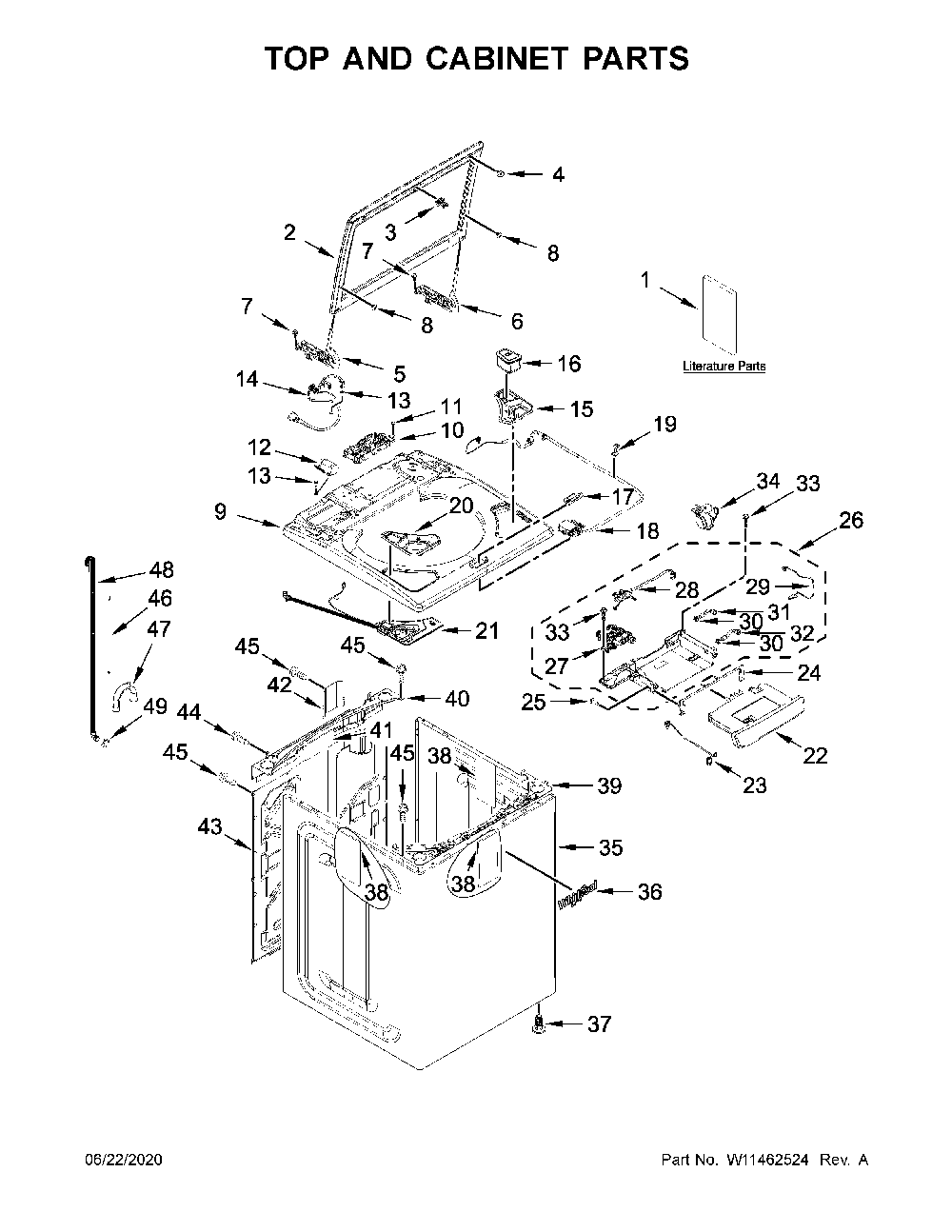 W11550661 Washer Main Control Board - Image 5