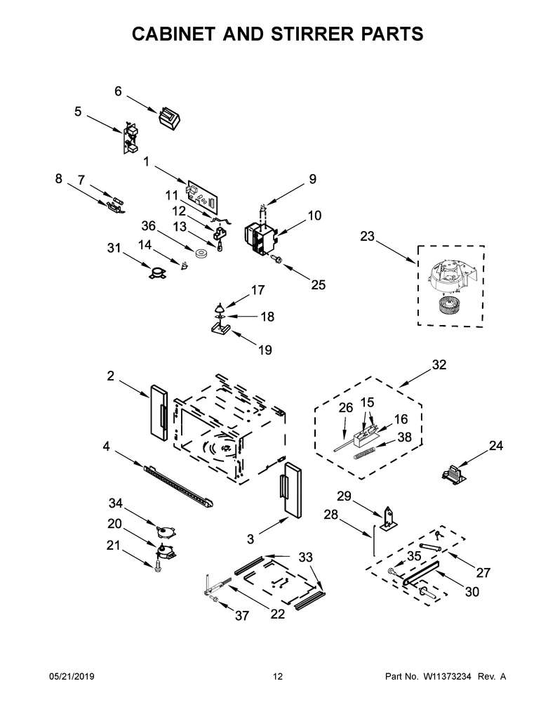 W11568584 Oven Fixed Thermostat - Image 3