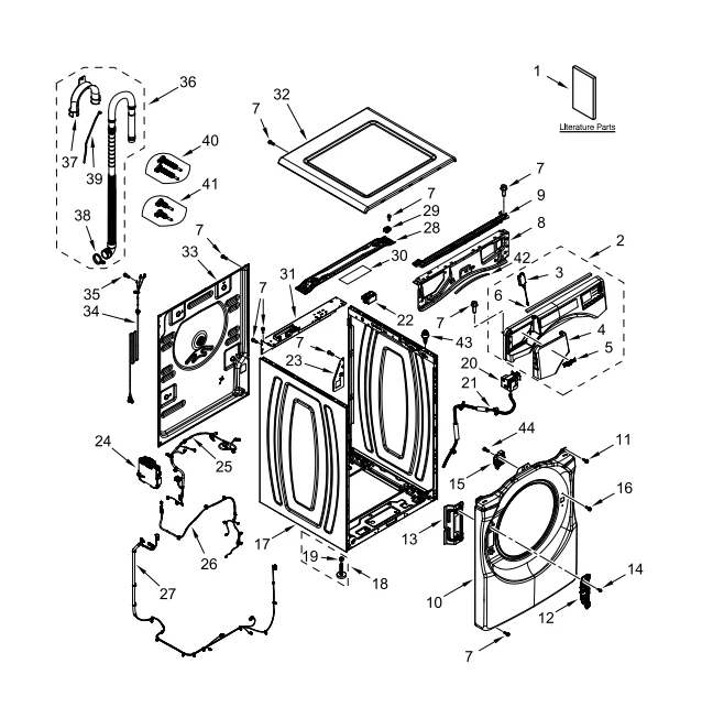 W11583890 Washer Main Control Board - Image 3