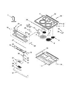 W11594262 Range Electric Control Board - Image 4
