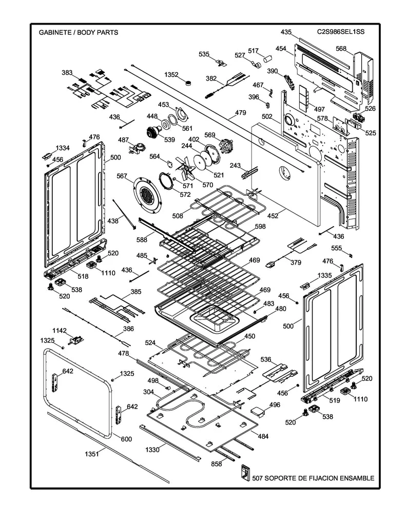 W11598182 Oven Door Retainer