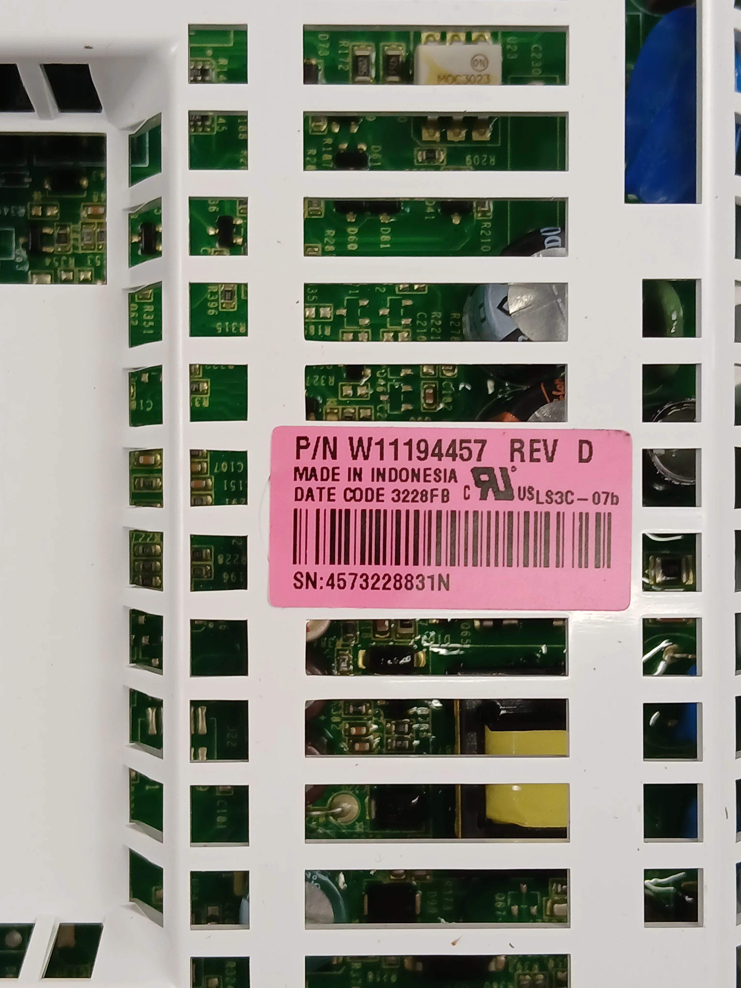 W11618921 Dryer Control Board - Image 5
