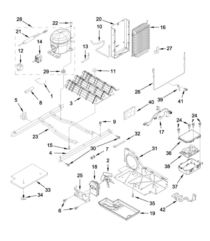 W11635510 Refrigerator Compressor - Image 5