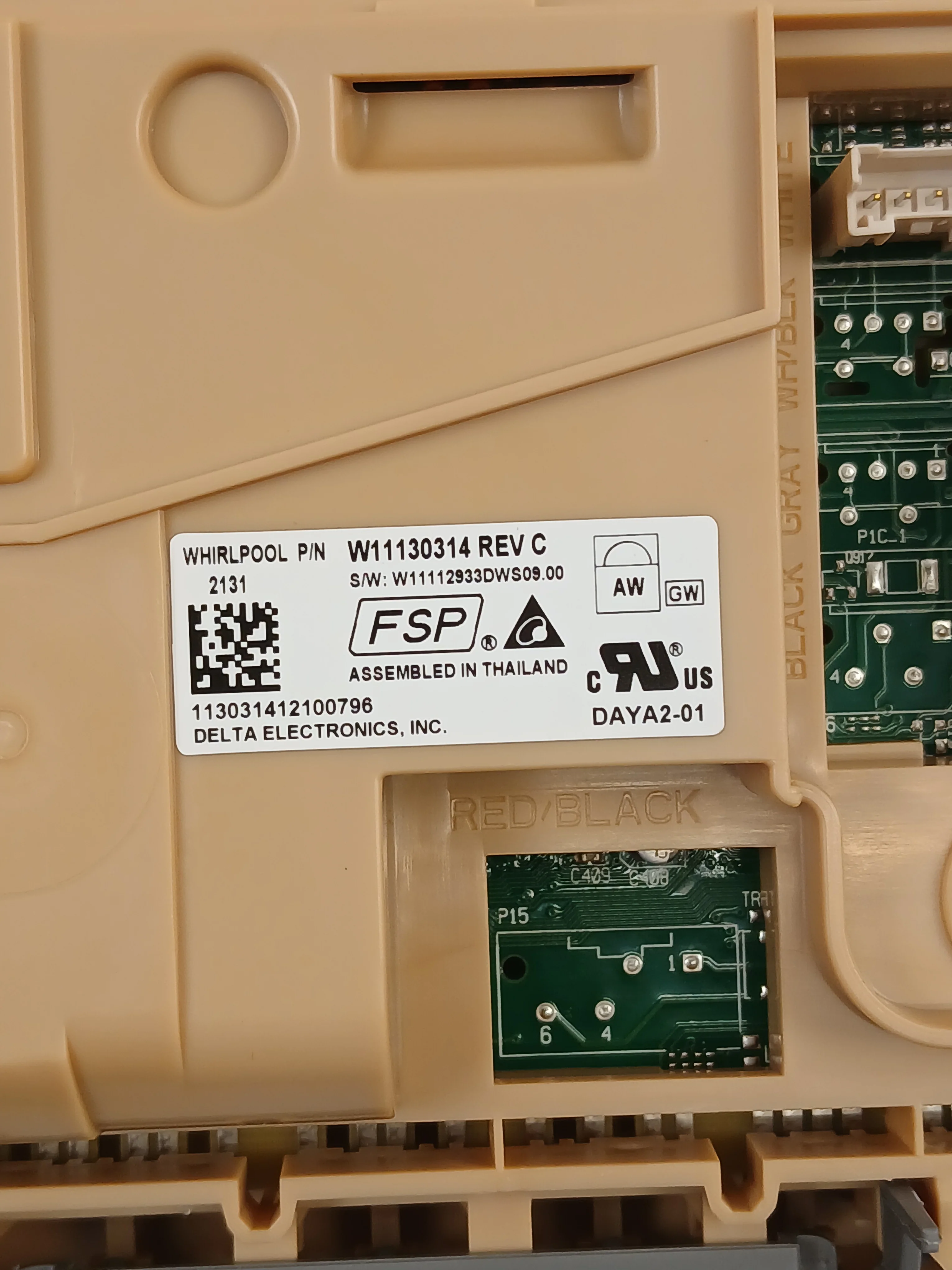 W11636101 Dishwasher Electronic Control Board - Image 5