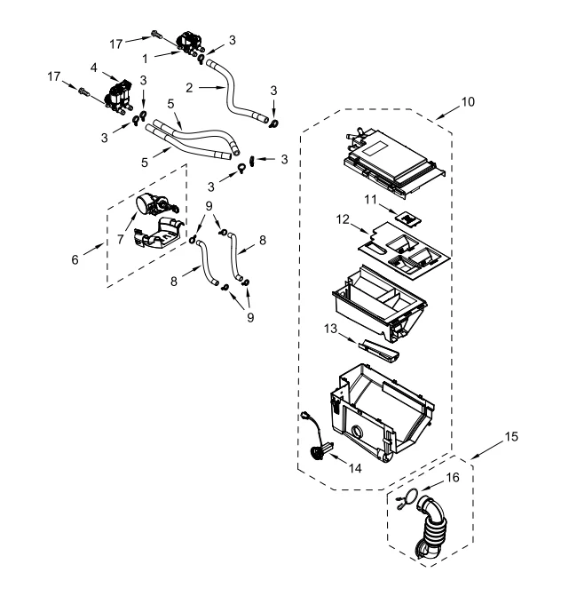Whirlpool Washer Water Inlet Valve W11688994 – OEM & Premium XPart Options Available (Compatible with W11036928, W11316255, W11486360) - Image 11