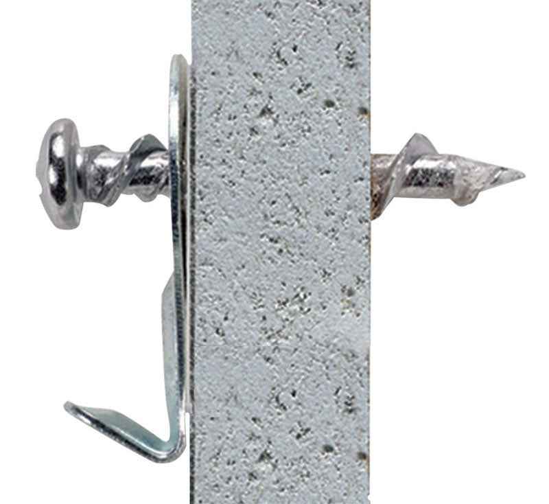 Hillman WALL DOG Brass-Plated Gold Self-Drilling Picture Hanger 50 lb. 10 pk (Pack of 10) - Image 3