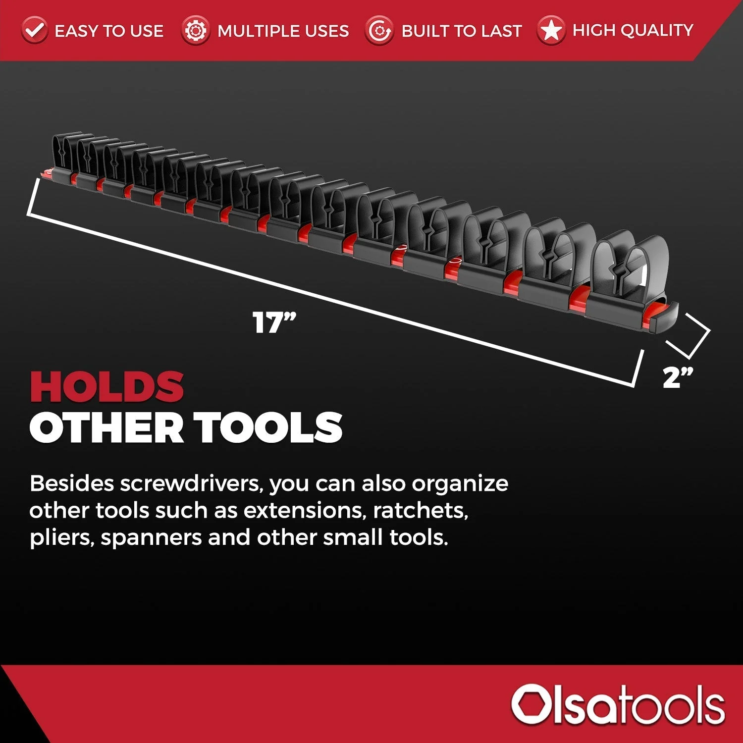 Wall Mount Screwdriver Holder - Image 5