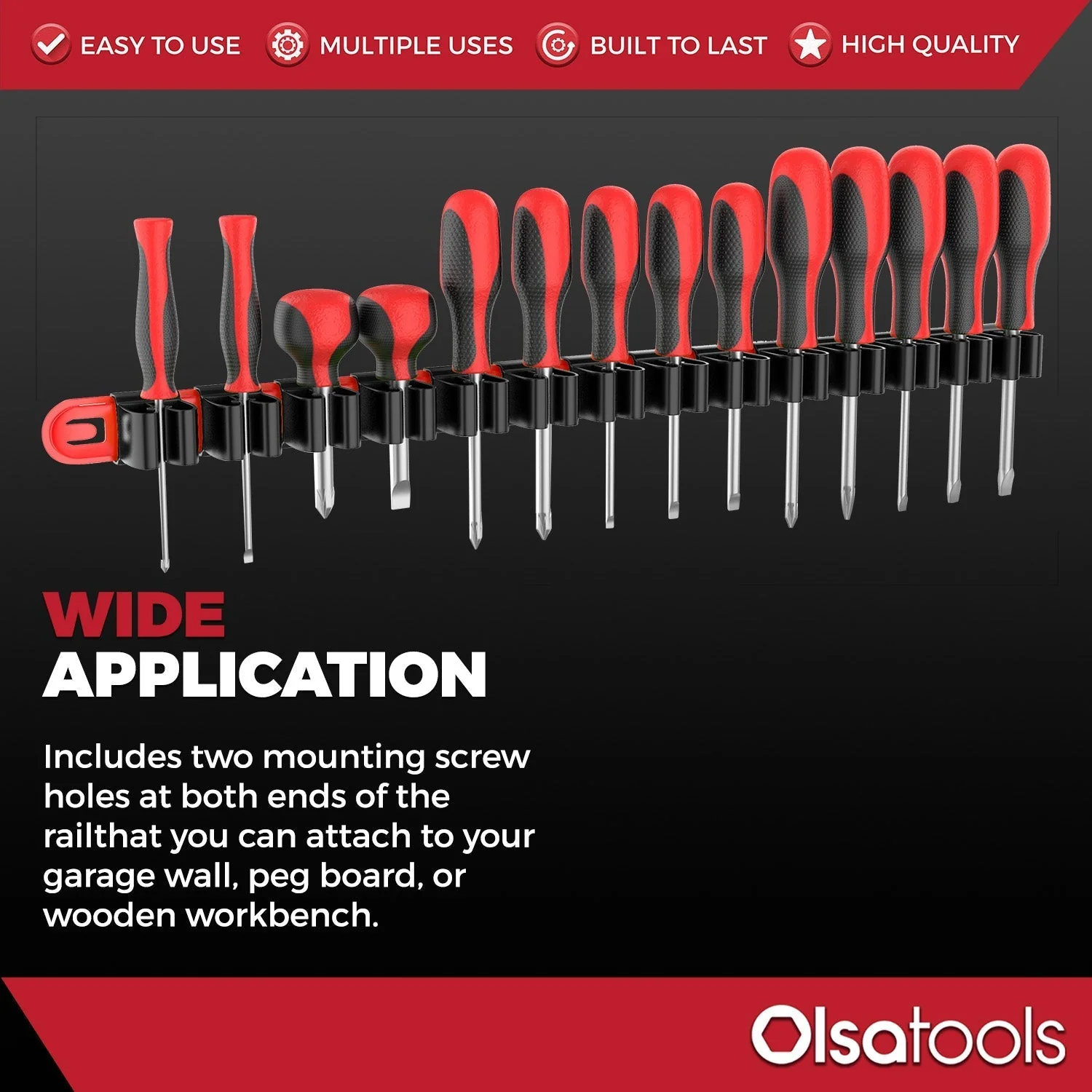 Wall Mount Screwdriver Holder - Image 7