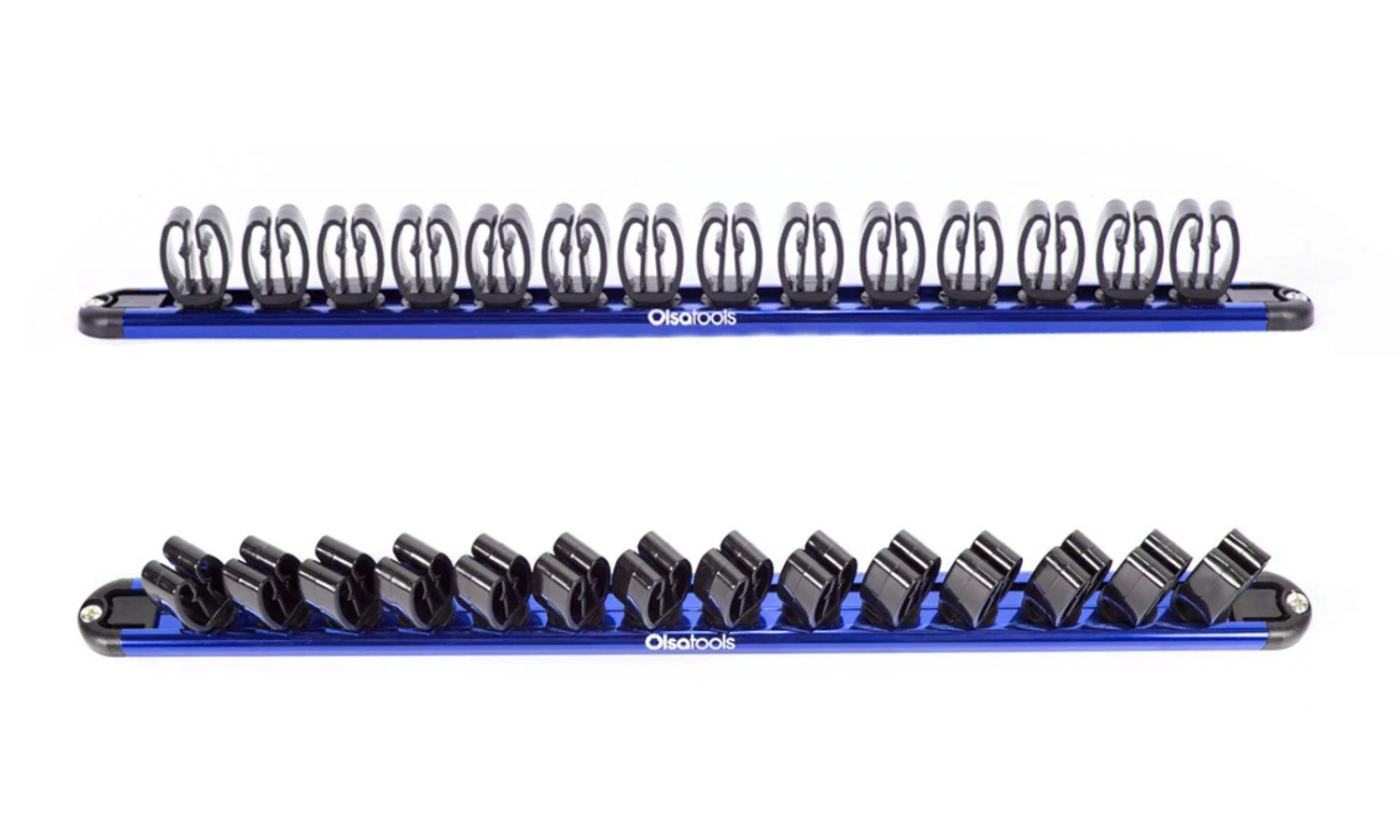 Wall Mount Wrench Organizer With Rotating Clips - Image 13