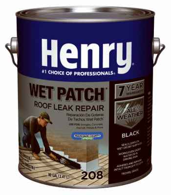 Henry Smooth Black Wet patch Plastic Roof Cement 0.9 gal. (Pack of 4) - Image 2