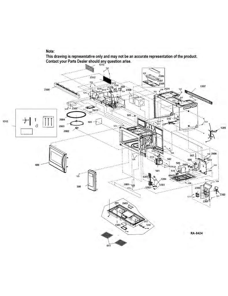 WG01A00794 Microwave Primary Switch - Image 2
