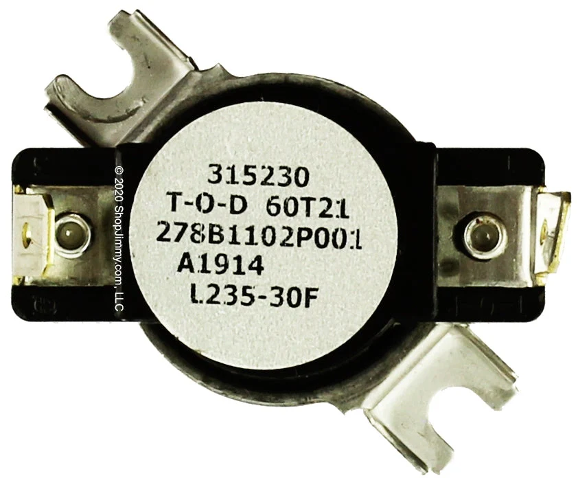WG01F01577 Dryer Thermostat