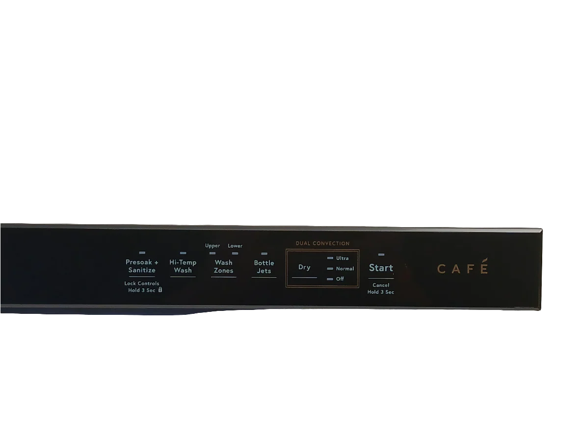 WG01F05665 Dishwasher Configured UI Control With Cover - Image 3