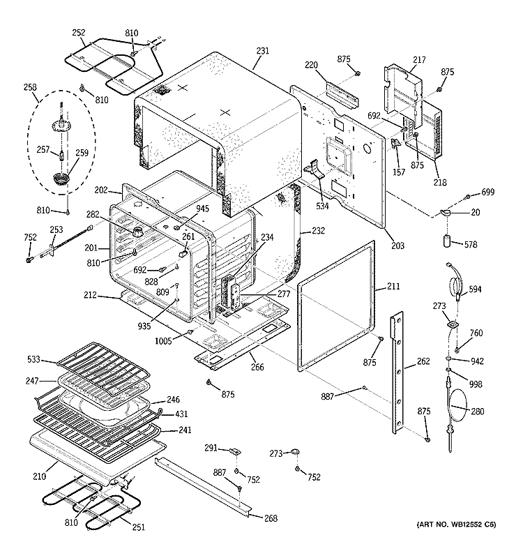 WG02F02814 Oven High Limit Switch