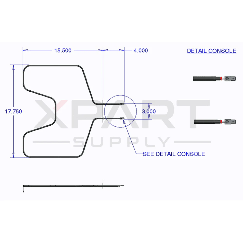WG02F05414 Range Bake Element - Image 2