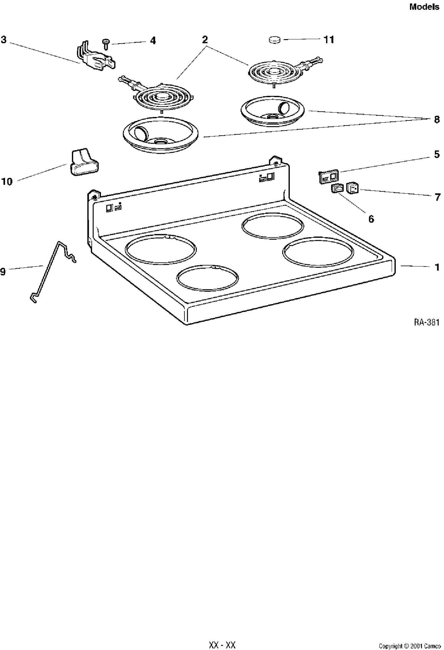 WG02F05807 Range Surface Element Receptacle (replaces WB2M2261) - Image 6