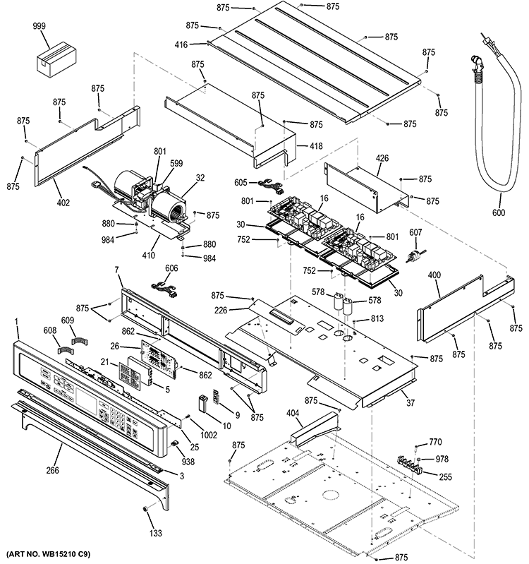 WG02F10779 Oven Board Machine Control