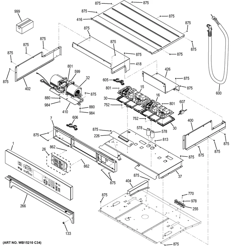 WG02F10790 Oven Board Machine