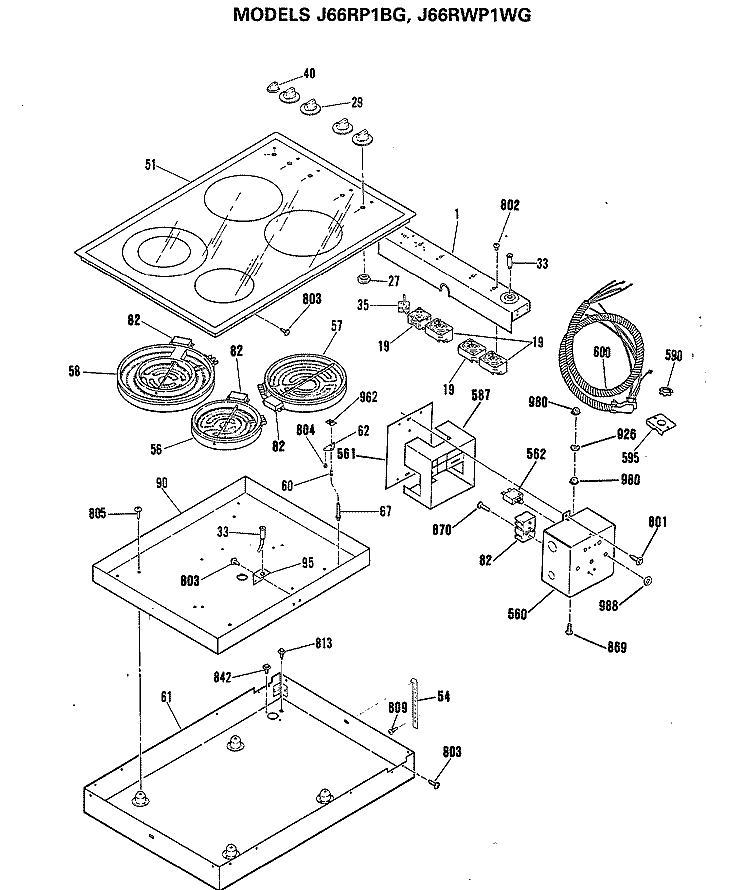 WG02F12128 Range Surface Element Switch