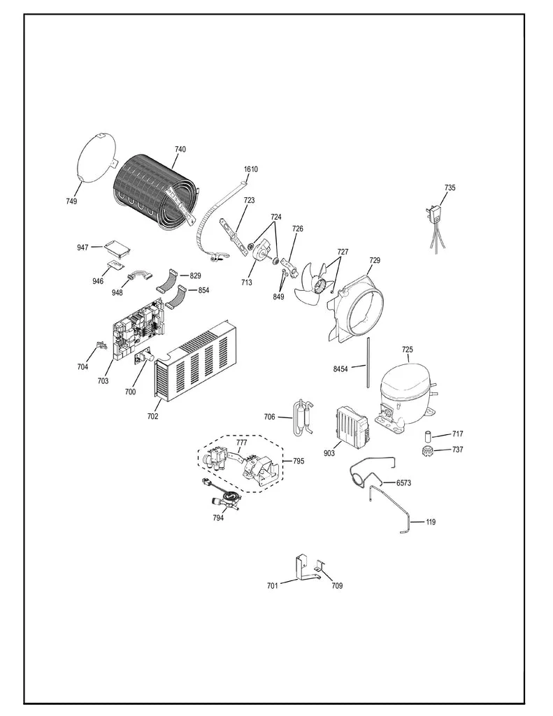WG03A03362 Refrigerator Inverter