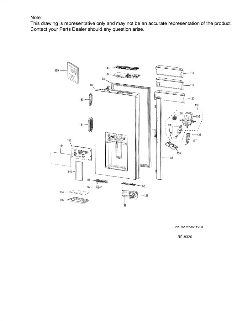 WG03A03412 Convertible Freezer Drawer LED