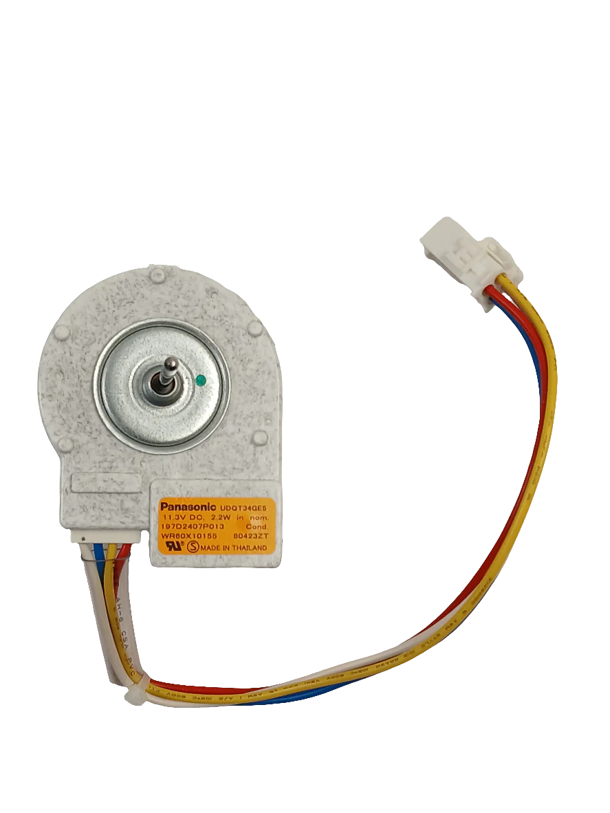 WG03F00433 GE Refrigerator Condenser Fan Motor | DC Fan Motor Replacement | Fits GE Profile Hotpoint Kenmore | Genuine OEM Refrigerator Fan Motor