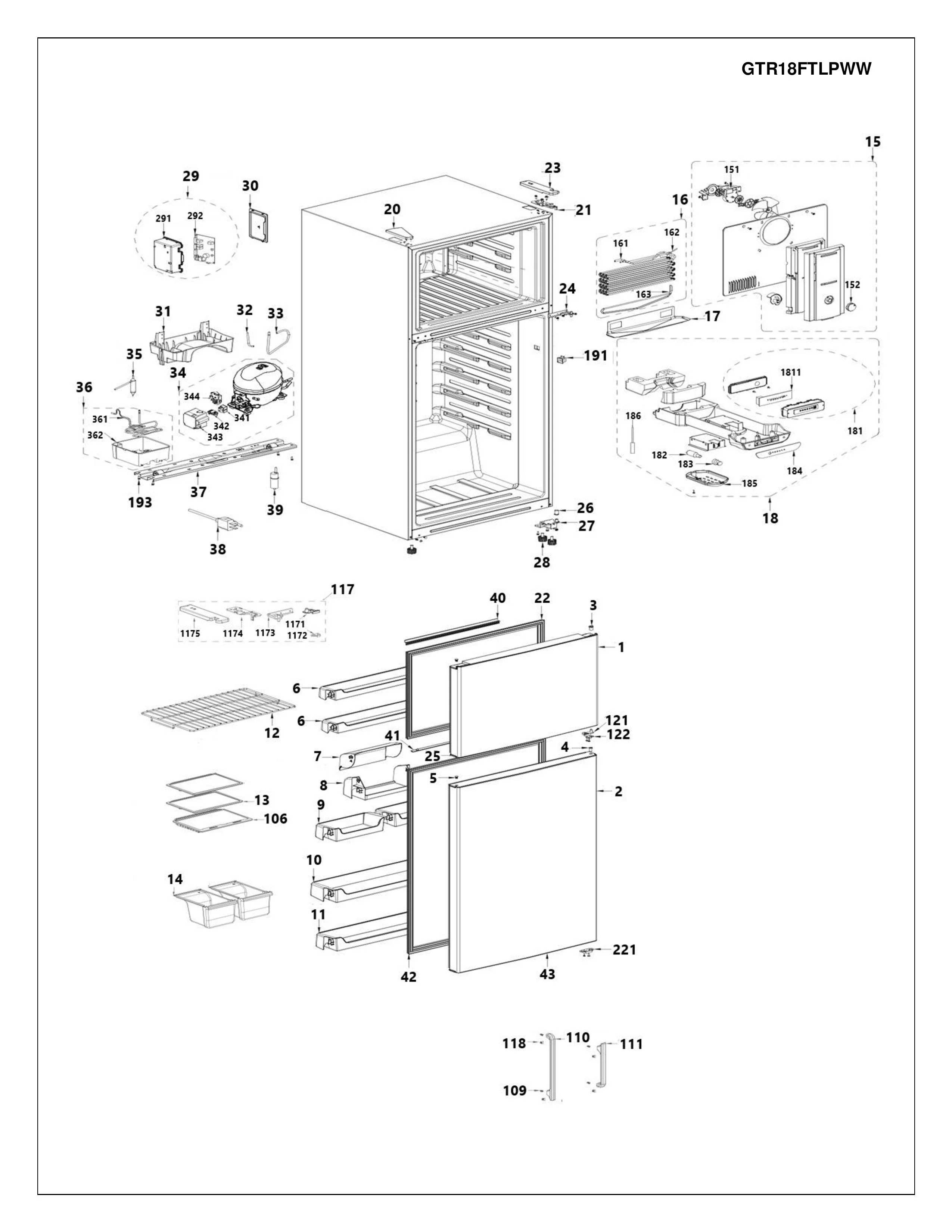WG03F07697 Refrigerator Main Control Board - Image 5