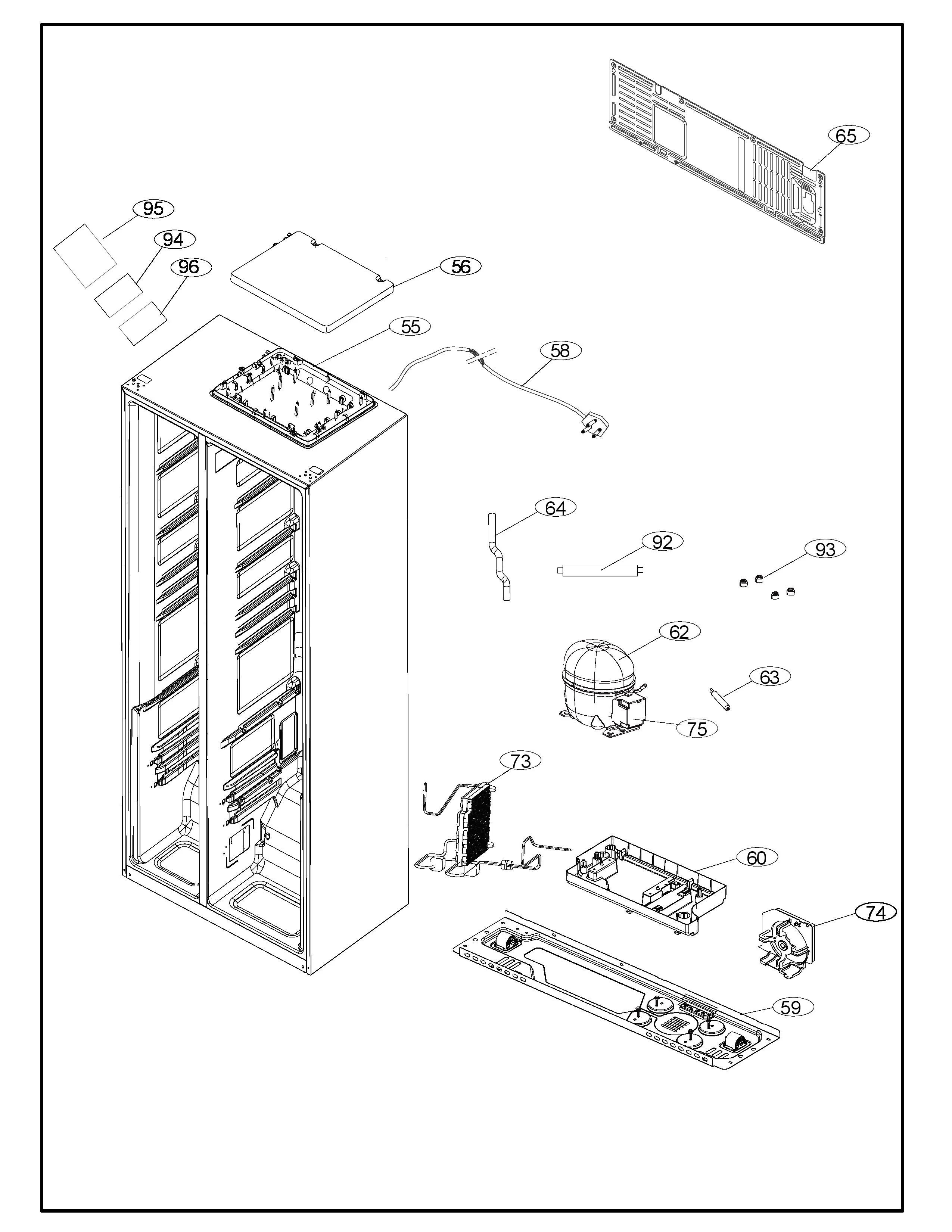 WG03F07802 Refrigerator Compressor