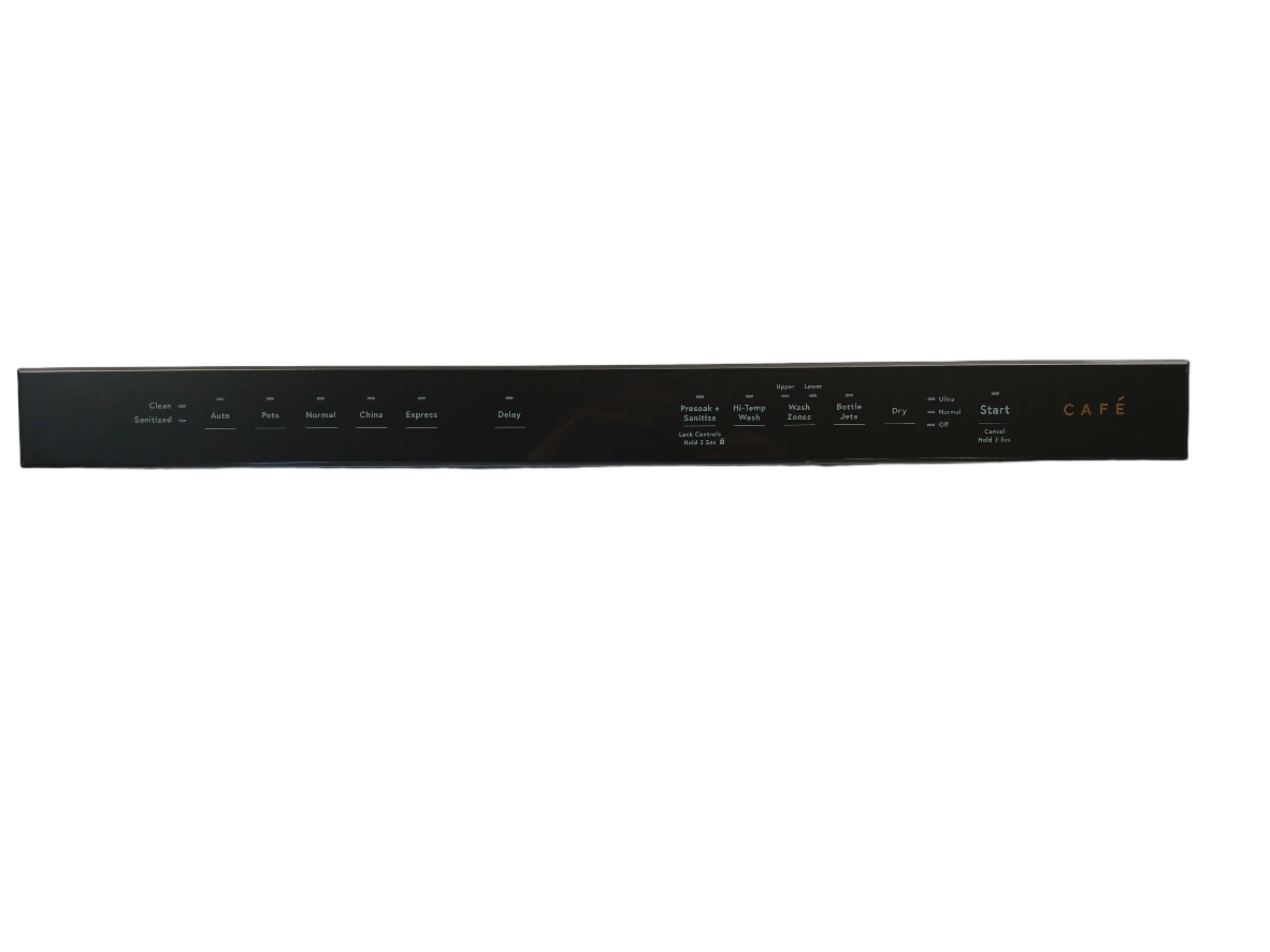 WG03F09252 Dishwasher UI Control w/ Cover - Image 2