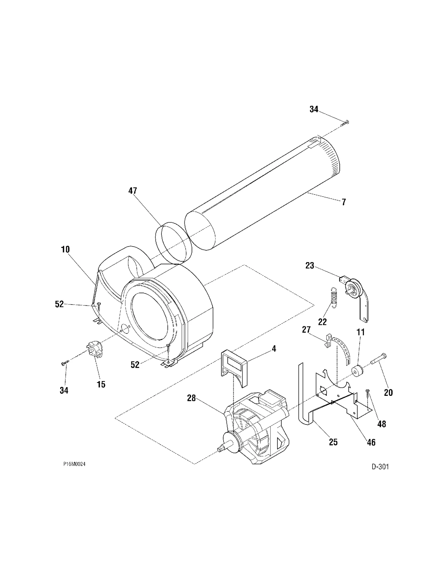 WG04A00027 Dryer Drum Belt - Image 4