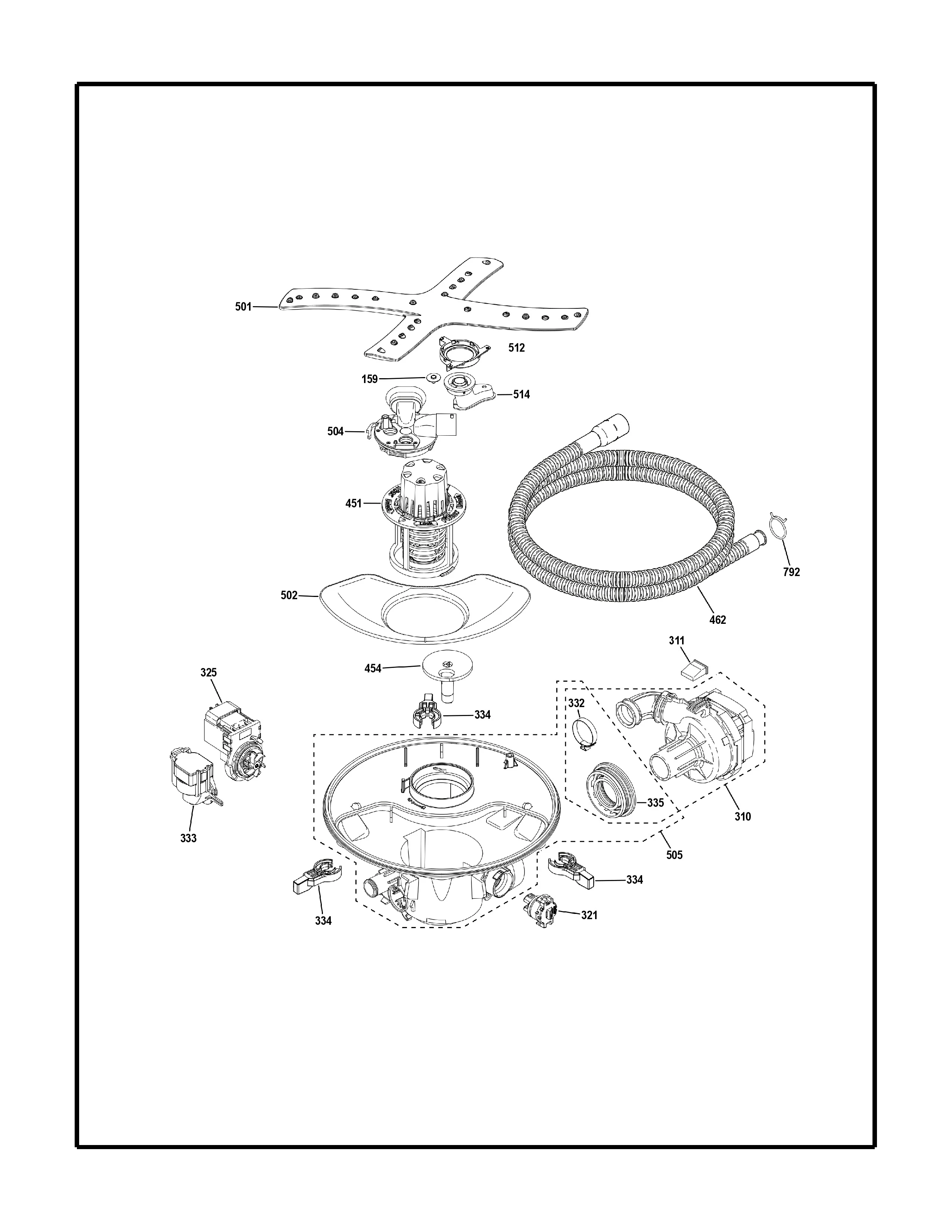 WG04A04706 Dishwasher Sump and Gasket (replaces WG04L07010, WD19X27779) - Image 2