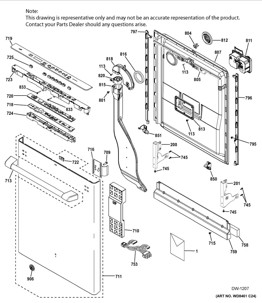 WG04F09832 Dishwasher Cable Pulley ASM - Image 5