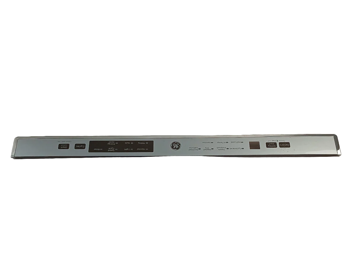 WG04F10256 Dishwasher Control Overlay - Image 2