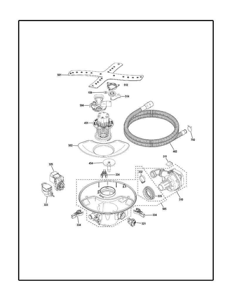 WG04F11522 Washer Drain Pump - Image 5