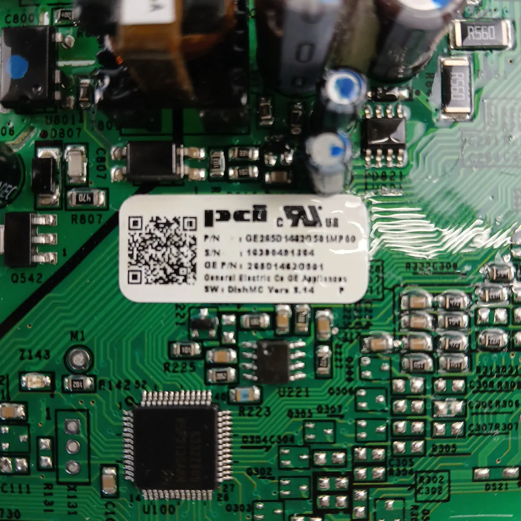 WG04F11613 Dishwasher Control Board - Image 5
