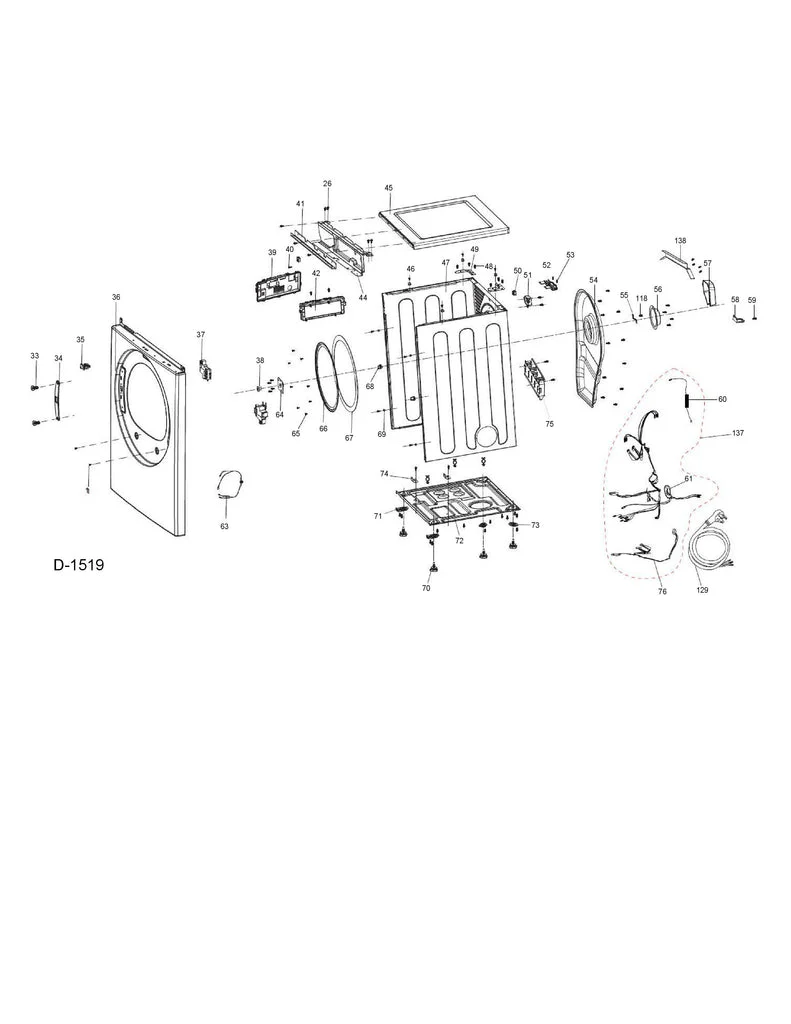 WG04F11675 Dryer PCB (replaces 181800053) - Image 5