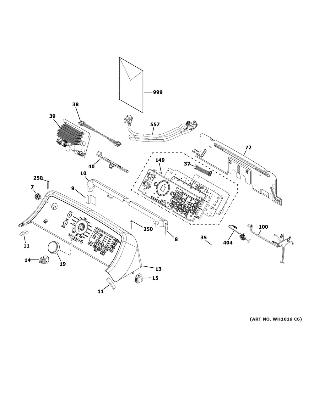 WG04F11785 Washer Inverter Board