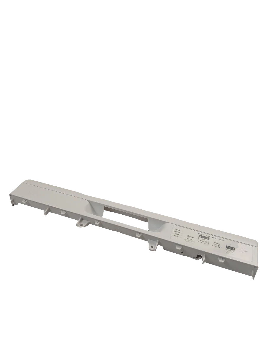 WG04F12379 Dishwasher Control Panel Assembly, White - Image 2