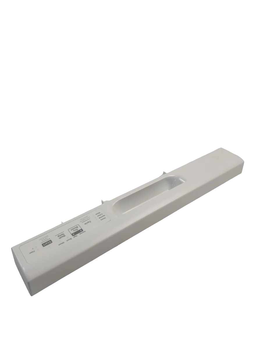 WG04F12379 Dishwasher Control Panel Assembly, White - Image 3