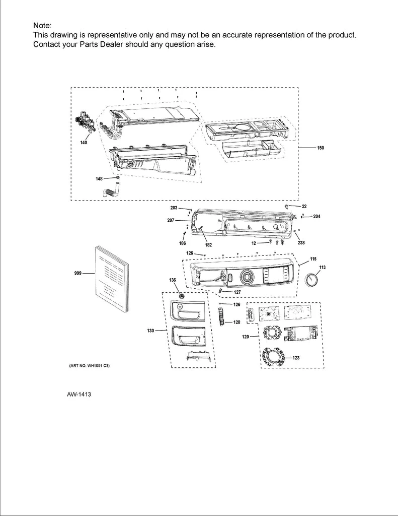 WG04L06848 Washer Dispenser Drawer - Image 6