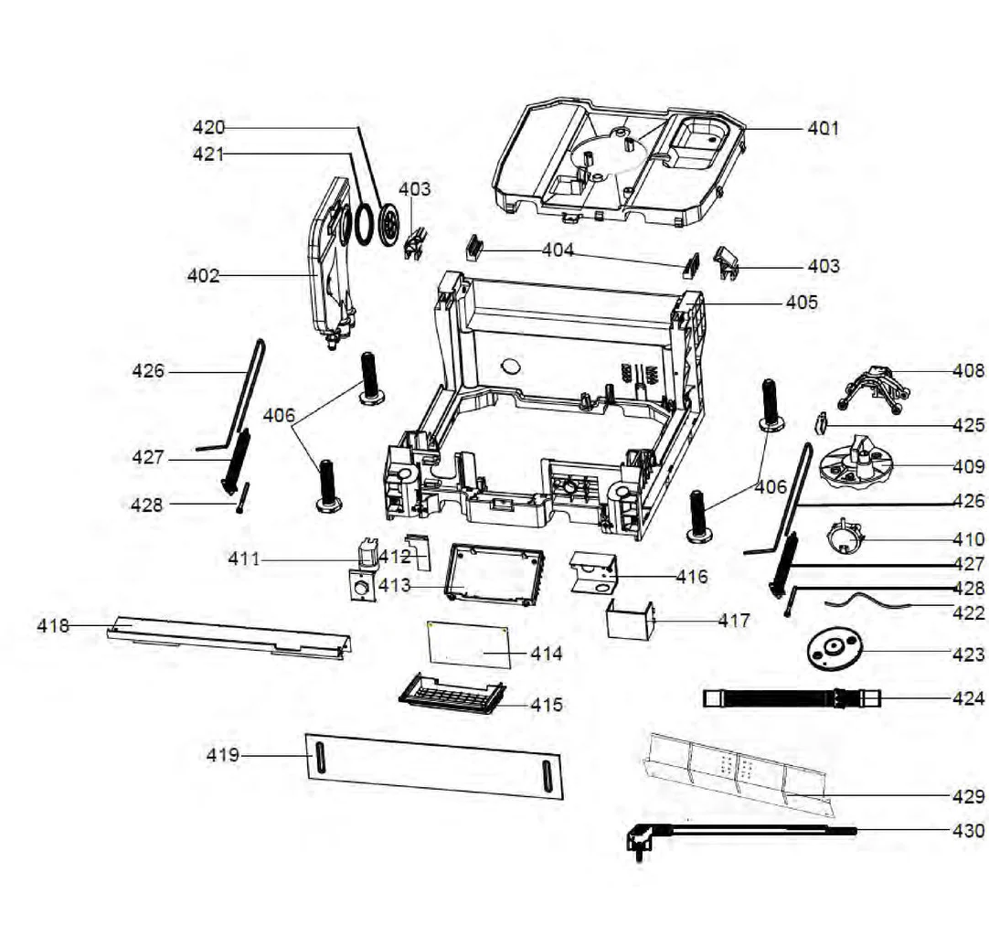 WG04L07006 Dishwasher Main Control Board - Image 4