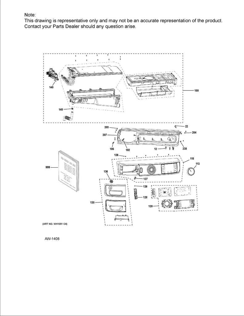 WH42X29535 Washer Dispenser Drawer - Image 2