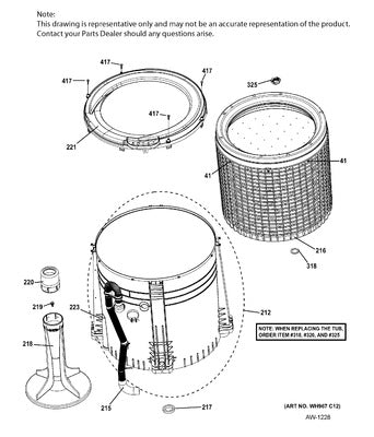 WH45X24614 Washer kit Transmission 27' - Image 2