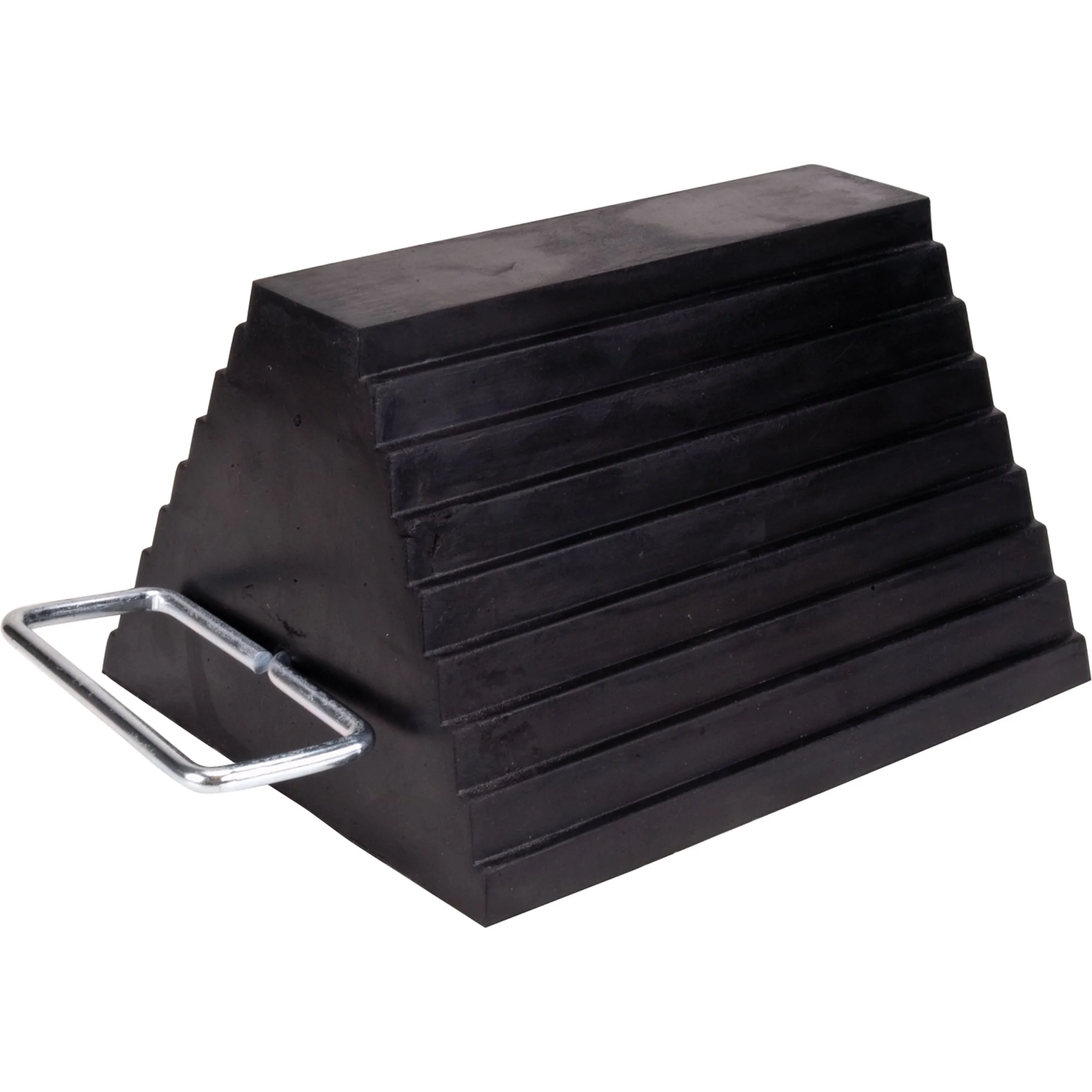 Wheel Chock, 9" x 8" x 6", Black