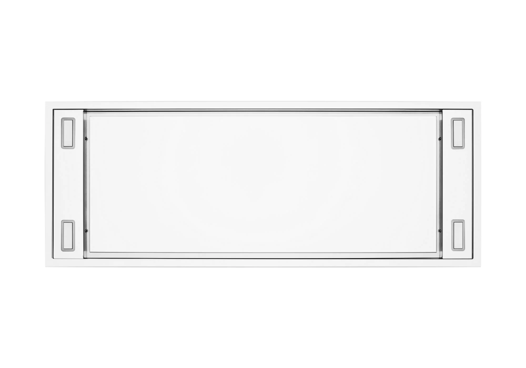 White 900 CFM Flush Ceiling Mount Range Hood - VICTORY Horizon - Image 3