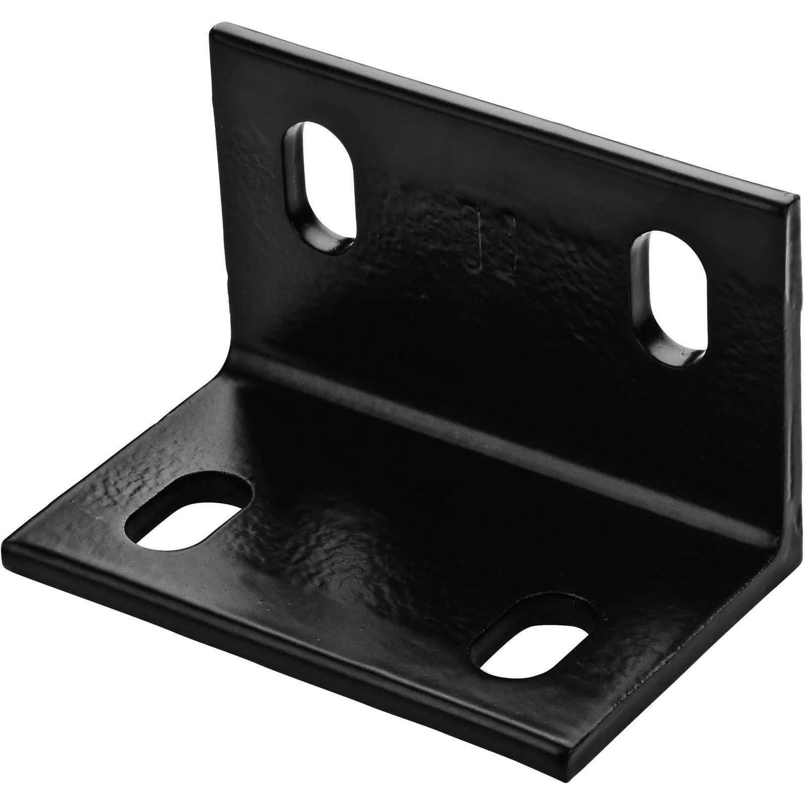 National Hardware 3 in. H X 4.6 in. W X 0.25 in. D Black Structural Steel Inside/Outside Wide Corner - Image 2