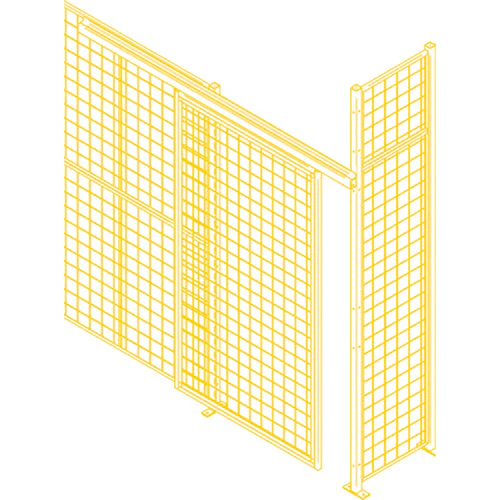Wire Mesh Partition Components - Hardware - Image 2